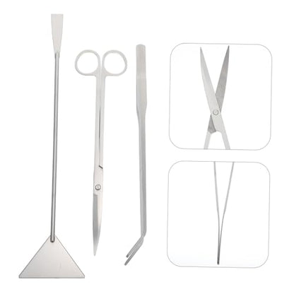1set Aquarium Scissors Shovel Multi-function Aquatic Tools for Plant Maintenance Portable and Easy to Use for Freshwater Aquariums