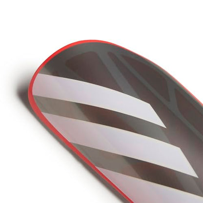 adidas Unisex Adult Tiro Soccer Shin Guards - color: Iron Metallic/Lucid Red/White/Zero Metallic/League, size: Small