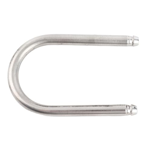 Pssopp CO2 Connector Tube, Stainless Steel Aquarium U Shaped Tube Air Pump Accessories Air Connector Pipe for Aquarium Air Line