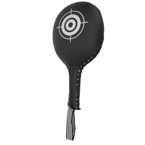 Boxing Target Paddle, Kickboxing Striking Target Pad, Martial Arts Training Equipment for Tae Kwon Do Karate Kickboxing Martial Arts Training - size: Black