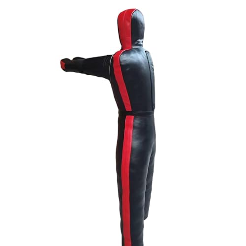 YIJU Grappling Dummy Training Equipment Unfilled Throwing Judo Taekwondo Kick Boxing Bag Wrestling Dummy for Kids Children - color: height 91.5cm