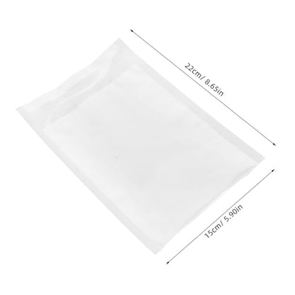 100pcs Live Fish Transport Bag Portable Oxygen Filling Packing Bags Sealable Fish Fry Container Pouches for Shipping Supplies - size: 22.00X15.00X0.10CM