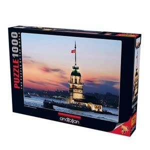 Anatolian Puzzle - Maiden's Tower, 1000 Piece Jigsaw Puzzle, Multicolor (ANA3125) - color: Kiz Kulesi