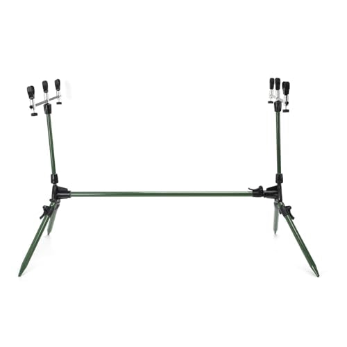 Lixada Adjustable Retractable Carp Fishing Rod Pod Stand Holder