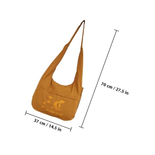 Garneck Cloth Sling Organizer Bag for Women with Ample Storage Space and Versatile Design, Simple and Stylish Crossbody Pouch Suitable for Everyday Use and Travel