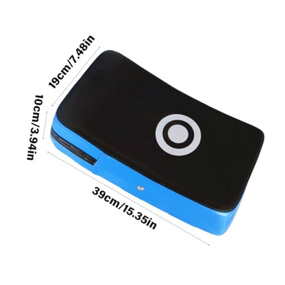 Boxing Pad Taekwondo Kicks Kicking Targets for Kids Striking Karate Strikes Kick Shield Striking Board Fighting - color: blue edge`