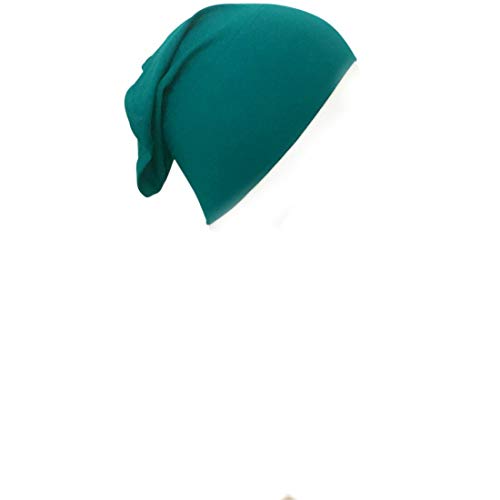 Hijab Tube Cap - Underscarf 94% Viscose, 6% Lycra Made in Turkey - color: Jade Green