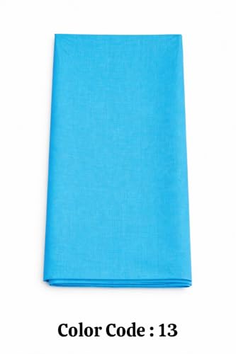 Turban For Men (156 Inches) Long Cloth – Muslim, Sikh, Punjabi Headwrap | For Prayer, Festivals & Special Occasions - color: Sky Blue