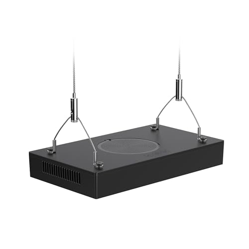 NICREW Reef Light Hanging Kit, 9.8 ft Long for HyperReef Gen 2 and NavaReef | Adjustable Hanging Height, Sliding Rail Multi-Light hanging for HyperReef Gen 2 only, 2 Hanging Kits and 2 Brackets Included