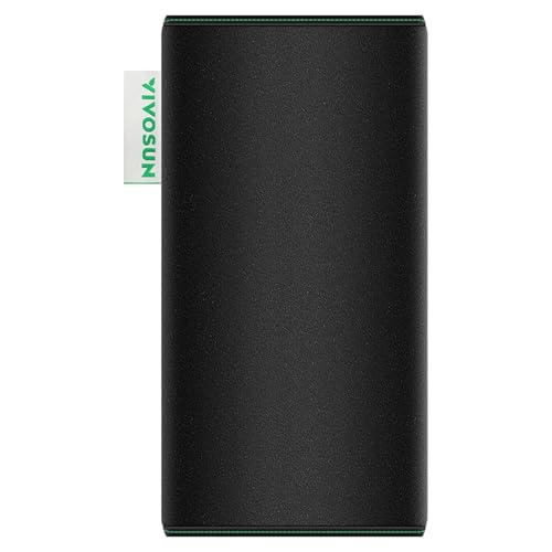 VIVOSUN 4 Inch Prefilter for 4" Carbon Filter, Black, 9.84" Long - color: Black, size: 4 Inch