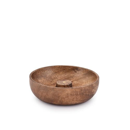 EDHAS Incense Burner Stick Holder Bowl, Ash Catcher Bowl for Home Décor, Meditation, Yoga (5" x 5" x 1.5")