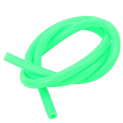 Aquarium Tubing, Silicone Pipes Peristaltic Pump Tube External Silicone Extension Hose Pipe Hydraulic Equipment Green (6.4mm*9.6mm) - size: 6.4mm*9.6mm