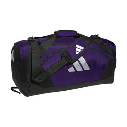 adidas Unisex Team Issue Sports Duffel Bag for Men and Women - color: Collegiate Purple/2