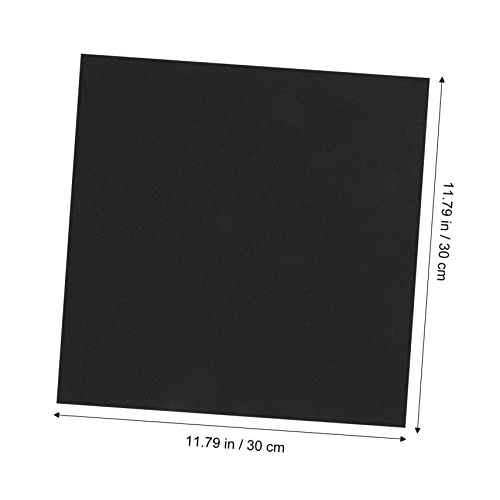 Totority 5pcs Aquarium Insulation Pad Non-Skid Shock-Absorbing Fish Tank Cushion Thickened Black Pad for Leveling and Heat Resistance Under Tank Mat