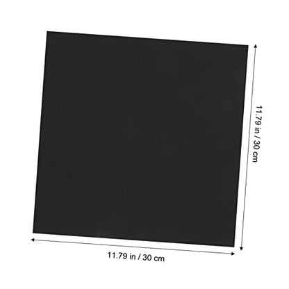 Totority 5pcs Aquarium Insulation Pad Non-Skid Shock-Absorbing Fish Tank Cushion Thickened Black Pad for Leveling and Heat Resistance Under Tank Mat
