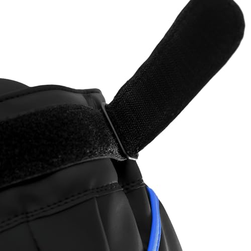 PSS Boxing Focus Pads - Hook & Jab Punch Mitts for MMA, Kickboxing, Karate, Muay Thai, and Taekwondo Training - Hand Target Strike Shield Punching Gloves Pad - color: Blue
