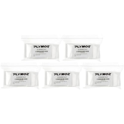 Plymor 2 x 3 inch, 4 Mil Zipper Reclosable Bags (Pack of 500) | Heavy-duty plastic for jewelry, beads, rings, earrings, pills, vitamins, spices, coins, screws & small parts - size: 2" x 3" (500 Count)