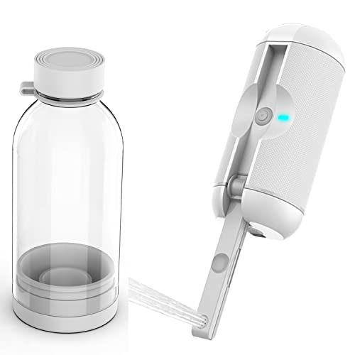 Portable Bidet for Travel, 500ml Travel Bidet, Bidet Sprayer with Peri Bottle for Women/Man, Handheld, Rechargeable Electric Bidet High Pressure, Douche Bottle for Postpartum, Hemorrhoid (White) - color: White