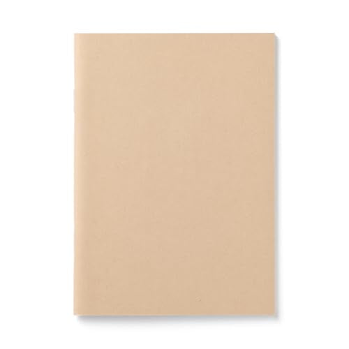 Muji 84925313 Notebook, Plain, A6/32 Sheets - size: A6, style: Solid