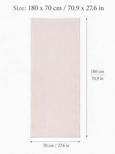 Premium Stretch Cotton Gradient Scarf for Women, Soft Jersey Wrap Shawl, Lightweight Ombre Hijab for Everyday Wear - color: Mctlo2537-nudepink
