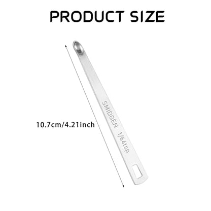 4 PCS 1/64 Teaspoon(1/64 Tsp | 0.083 mL | 0.083 cc) Single Measuring Spoon, Small Measuring Spoon Only, Stainless Steel Mini Measuring Spoons for Cooking - size: 1/64 Teaspoon