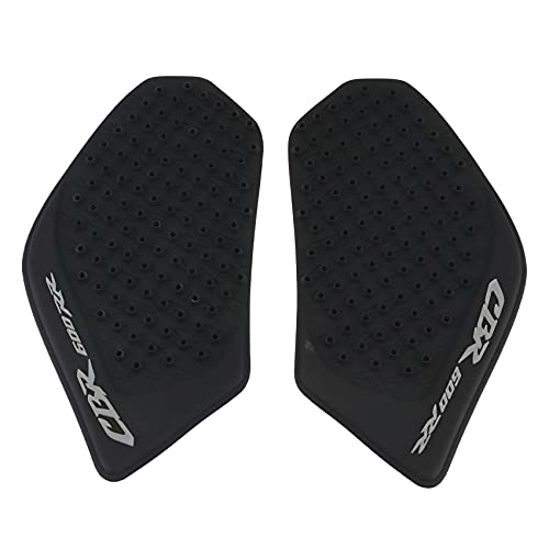 Motorcycle Anti Sticker Tank Traction Pad Side Knee Grip Protector for CBR600RR CBR600 600 RR 2003-2006, Black, 500110560