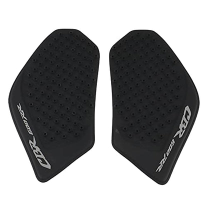 Motorcycle Anti Sticker Tank Traction Pad Side Knee Grip Protector for CBR600RR CBR600 600 RR 2003-2006, Black, 500110560