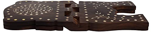 Wooden Hand Carved Holy Book Stand, for Quran, Bible, Gita, Regular