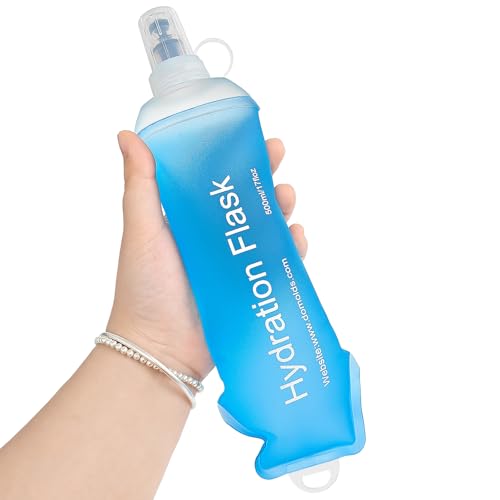 GUYI GYGYL Soft Flask, Collapsible Water Bottle for Sports, 500ml Blue - color: 500ml Blue