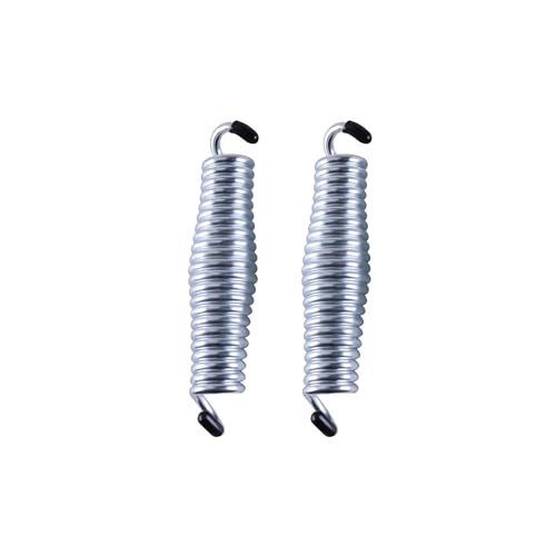 2 PCS Hammock Chair Porch Swing Springs Heavy Duty 1600Lbs Hammock Chair Spring Ceiling Mount Spring for Hanging Chairs, Ceiling Mount, Porch Swings, Punching Bag
