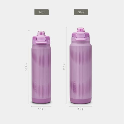 ZULU Powerfill Pro 32oz Stainless Steel Water Bottle - Tempo - color: Lavendula, style: 32oz