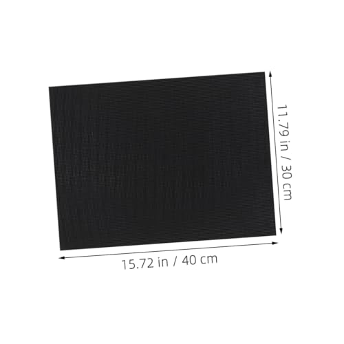 ibasenice 2pcs Fish Tank Leveling Mat Non- Gasket Pad for Aquarium Stability Shock Absorbing Thick Bottom Tray for Clean Water and Easy Maintenance