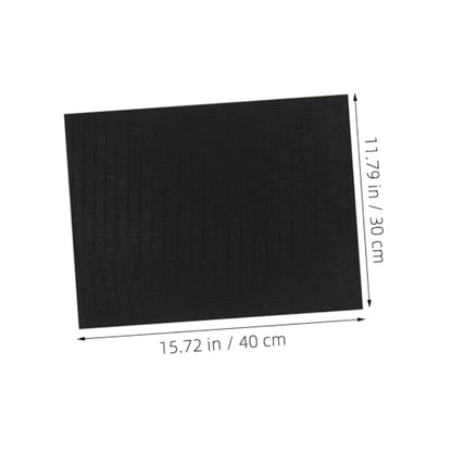 ibasenice 2pcs Fish Tank Leveling Mat Non- Gasket Pad for Aquarium Stability Shock Absorbing Thick Bottom Tray for Clean Water and Easy Maintenance