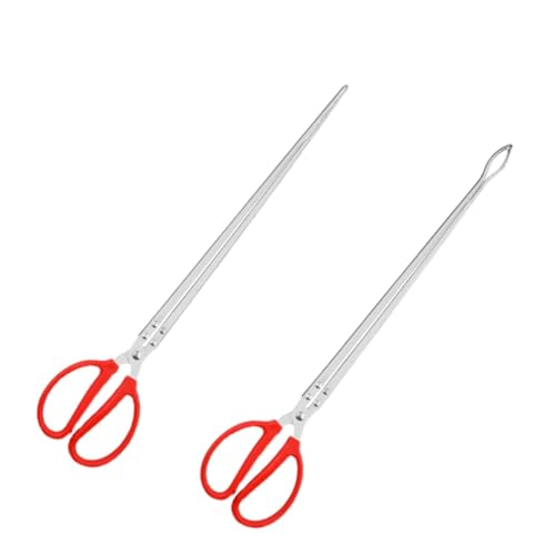 2 Pcs Tongs for Live Crab, Reptile Feeding, Snake, Charcoal, etc.