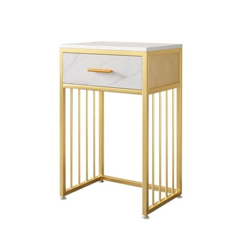 Sweeper Robot Storage Cabinet Sweeper Marble Shelves Above Living Room Fish Tank Shelf Sofa Side Table Storage Cabinet Sweeper Organizer(55x40x83cm) - size: 55x40x83cm