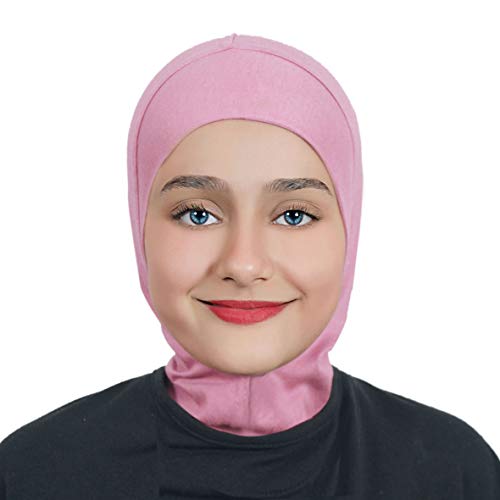 AL AMIRA Girls Hijab - One pcs Ninja Hijab - headband - underscarf Cap - - color: Dusty Rose