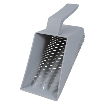 Aquarium Sand Shovel Gravel Strainer Substrate with Ergonomic Handle Sifter for Fish Tank Garden Scooper