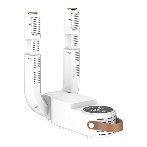 Boxing Glove Dryer with Smart Display, Portable Fresh Strike Glove Dryer, Constant Temperature Punching Gloves Dryer with Adjustable Heat & Timer for Boot Glove (White#A) - color: White#A