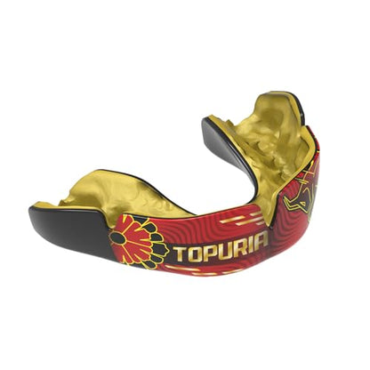 OPRO Official UFC Fighter Collection Ilia Topuria Instant Custom-Fit Mouthguard – Self-Fit Gum Shield for MMA, Boxing & Combat Sports - color: Ilia Topuria
