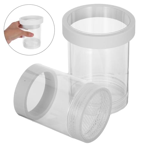 Fish Breeding Box Aquarium Isolation Chamber Floating Hatchery Incubator Net Small White Fry Nursery Tank for Guppy and Small Fish