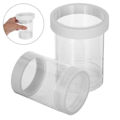 Fish Breeding Box Aquarium Isolation Chamber Floating Hatchery Incubator Net Small White Fry Nursery Tank for Guppy and Small Fish