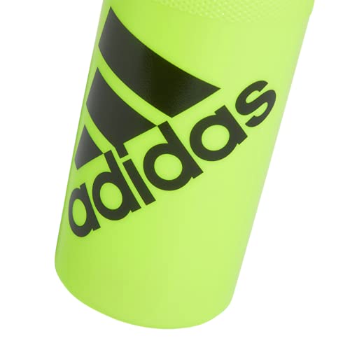 adidas 750 ML (28 oz) Stadium Refillable Plastic Sport Water Bottle - color: Signal Green/Black