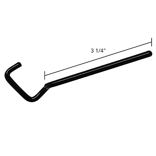 Gun Storage Solutions - Slat Wall Sniper 10 Pack - Fits Handguns .22 Caliber and up (Slatwall Sniper Left Hand 10-Pack)