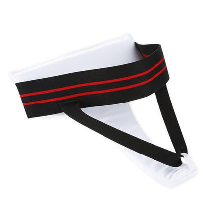 Dioche Boxing GroWomens Taekwondo Groin Guard - Ergonomic Design Boxing Karate Protector for Optimal Coverage - Durable PU Leather - Size L - size: Medium