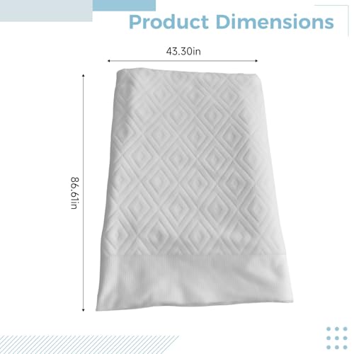 2 Piece Ihram Men's Clothing Hajj Microfibre Towel Set, 110 x 220 cm, Umrah Essential