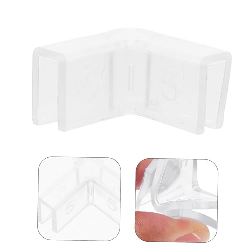 Abaodam 10pcs Furniture Corner Guards Proofing Silicone Corner Protectors for Aquariums Bumpers Easy to Install Material Protects Edges
