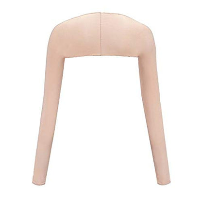Women Cooling Shawl Arm Sleeve with Finger Hole, Comfortable & Breathable, Anti-UV, Ladies Sun Protection Cooler Shrug - color: Beige
