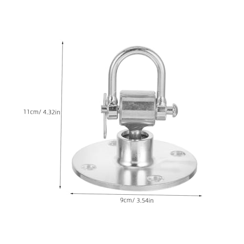 Alipis Heavy Duty Speed Bag Swivel Hook for Ceiling Mount Boxing Equipment Easy Installation Reliable Performance Stable Design for Intense Training Metal Construction