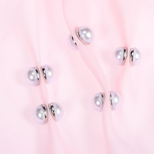 10pairs Double-sided Magnetic for Wedding Veils Hijabs and Scarves Lightweight and Convenient Closure Magnets for Elegant Dress and Clothing Accessories