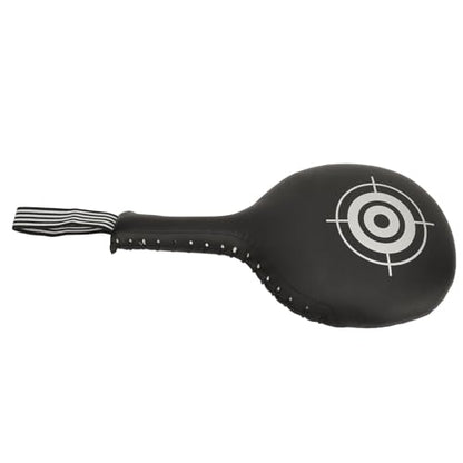 Boxing Target Paddle Kickboxing Hitting Target Pad Martial Arts Training Equipment Taekwondo Karate Kickboxing for Martial Arts Training (Black)